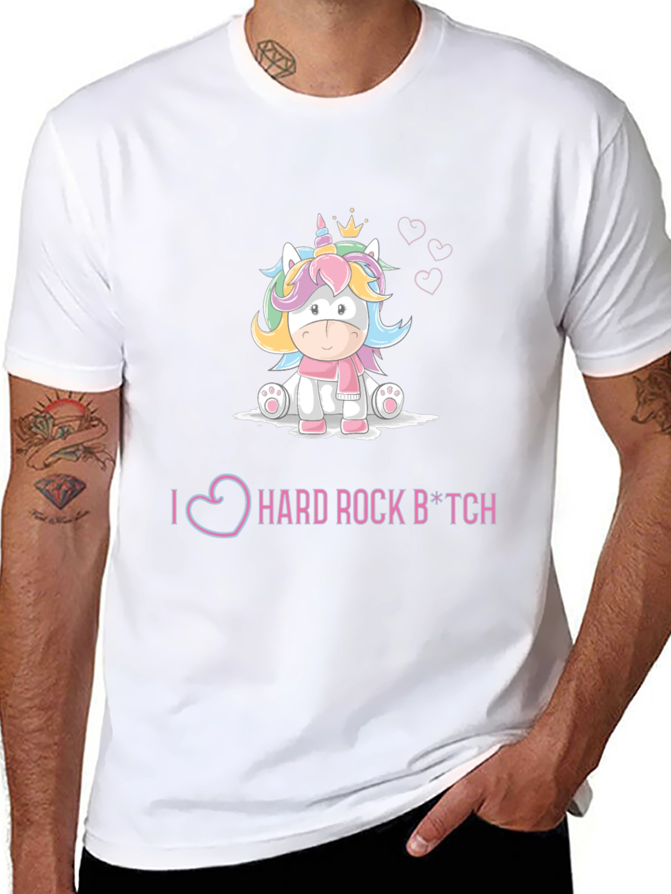 I Heart Hard Rock Graphic T-Shirt