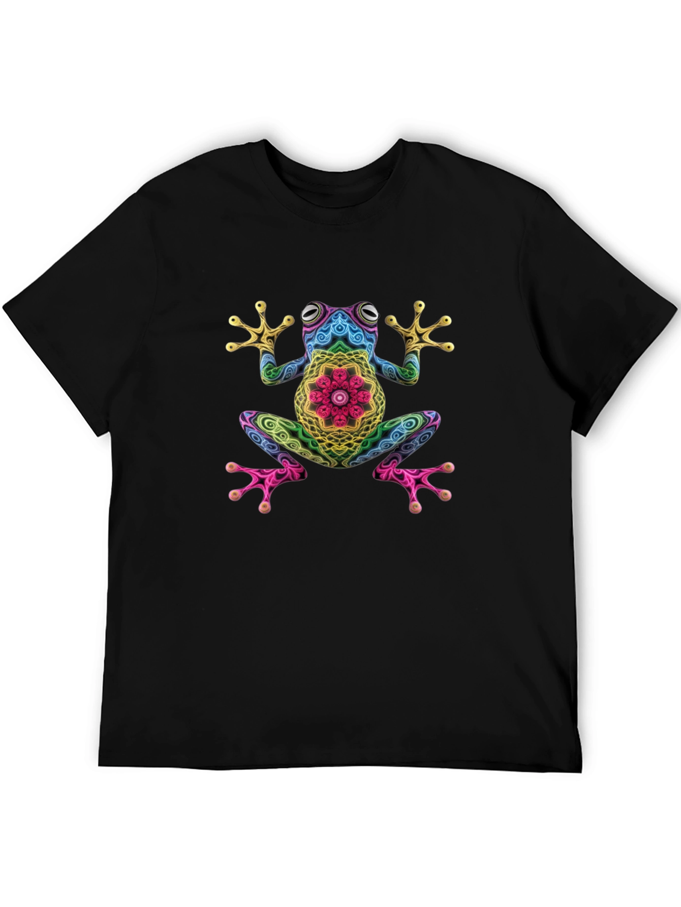 Psychedelic Frog Graphic T-Shirt