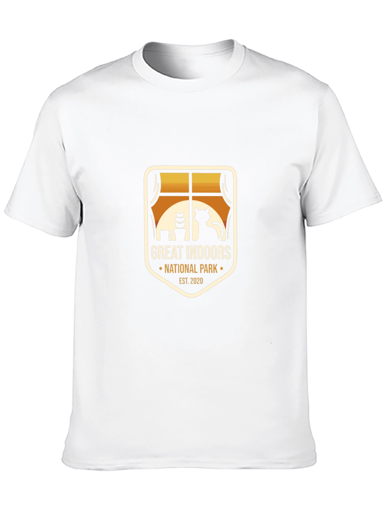 Great Indoors National Park Black Tee