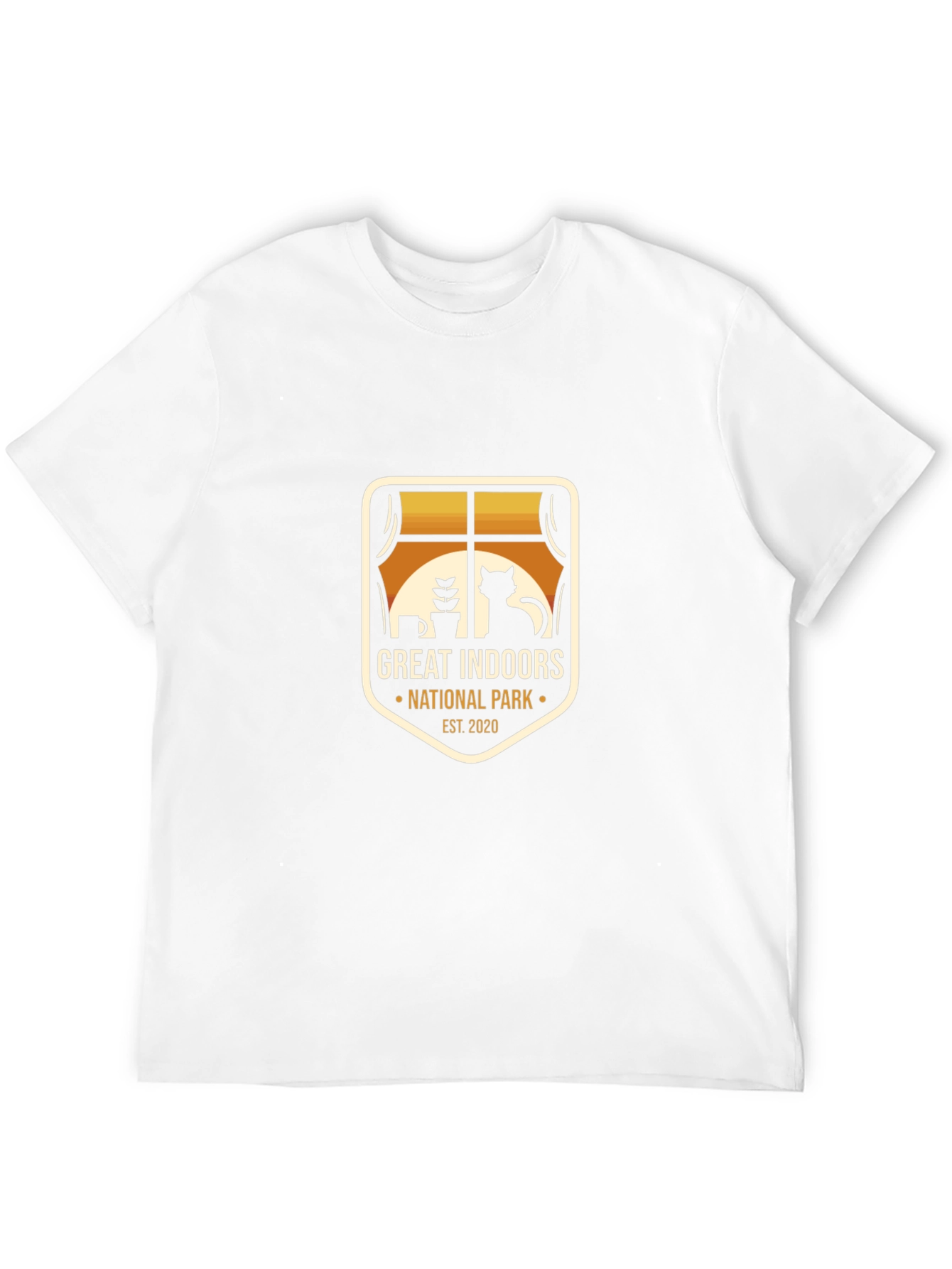 Great Indoors National Park Black Tee