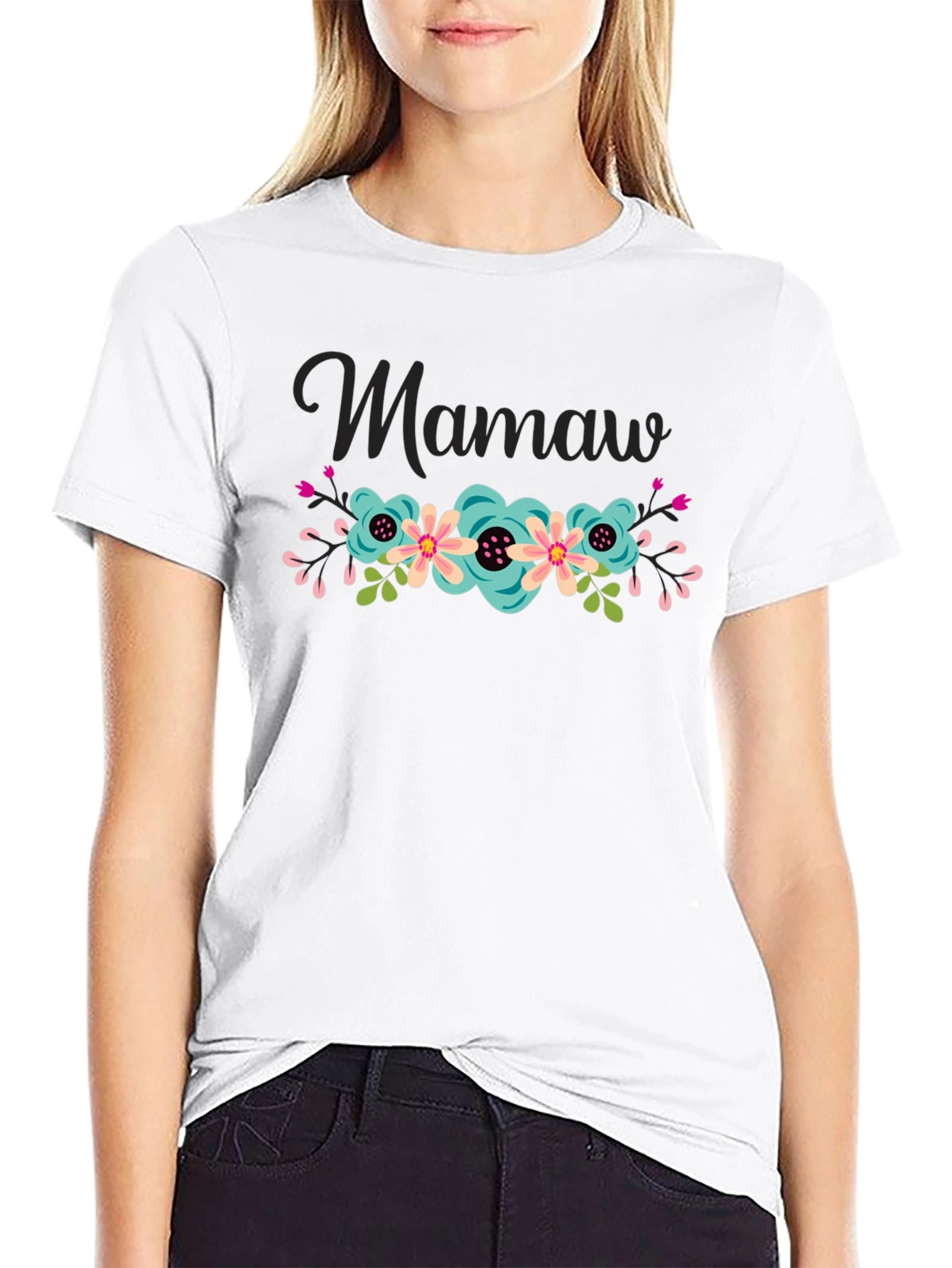 Mamaw Floral Graphic T-Shirt - Unisex