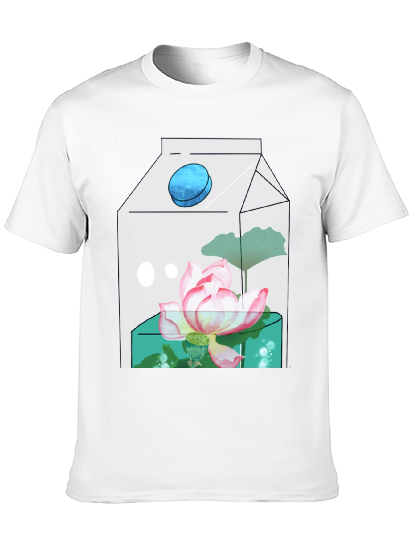 Lotus Milk Carton T-Shirt