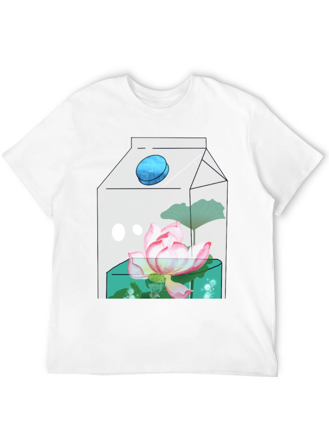 Lotus Milk Carton T-Shirt
