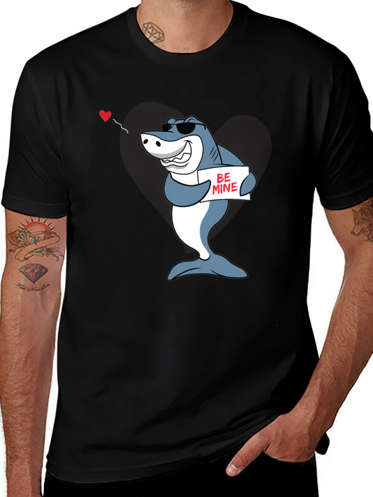 Be Mine Shark Graphic Tee
