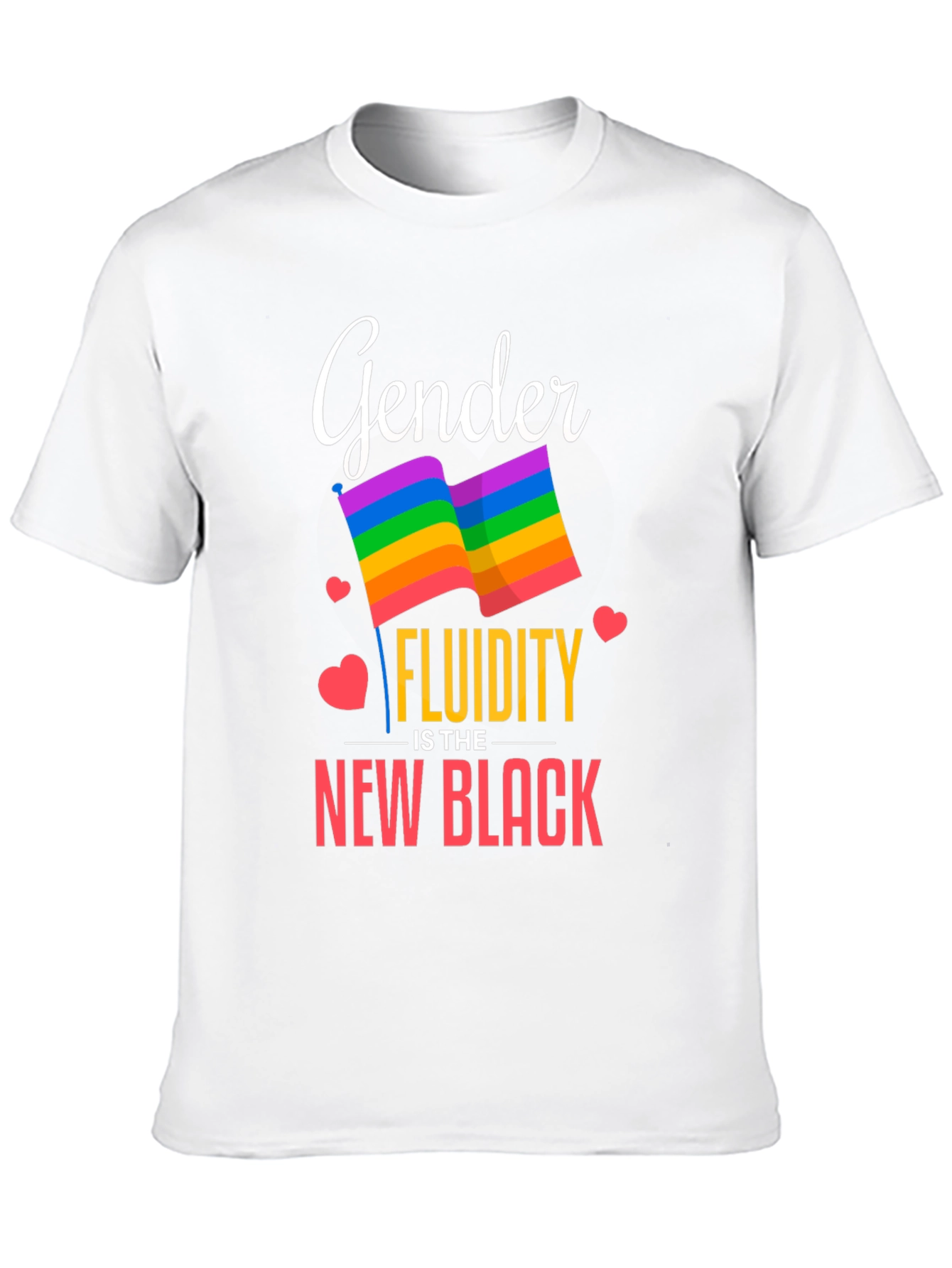 Gender Fluidity is the New Black T-Shirt