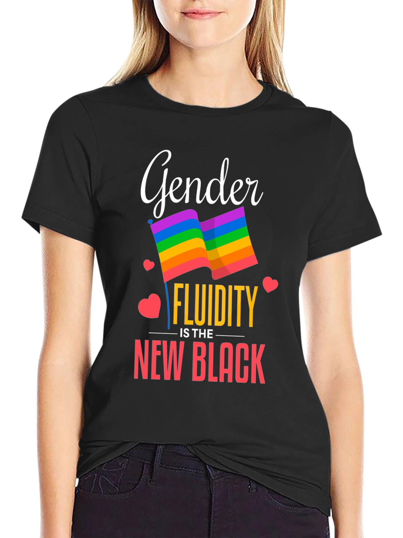 Gender Fluidity is the New Black T-Shirt