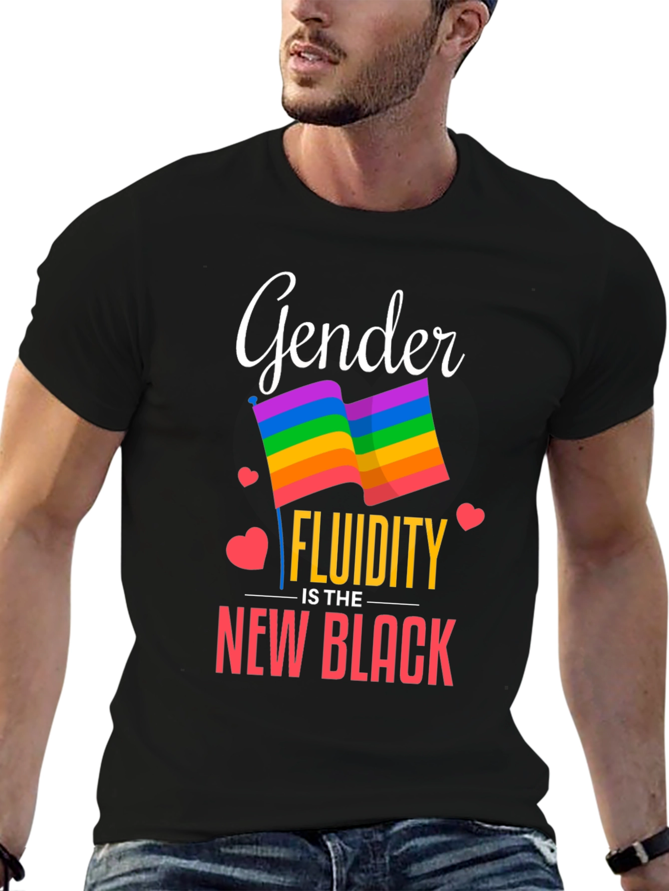 Gender Fluidity is the New Black T-Shirt