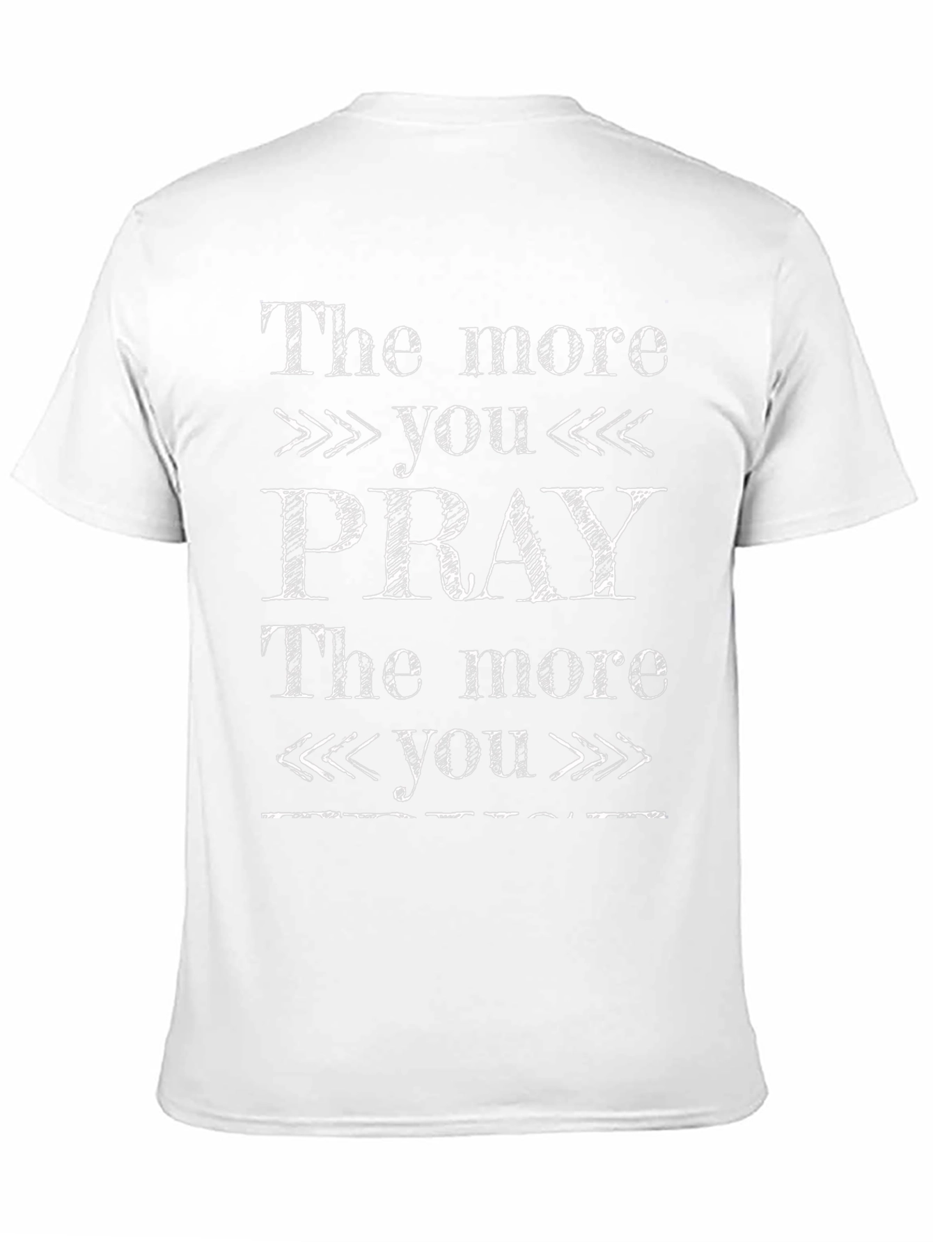 Pray More Graphic T-Shirt