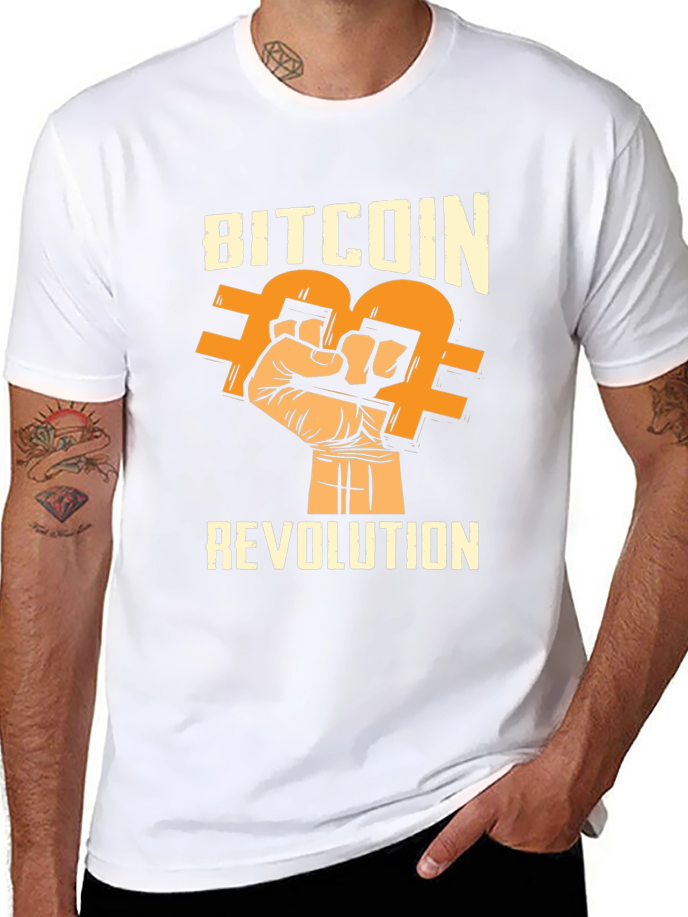 Bitcoin Revolution Graphic T-Shirt