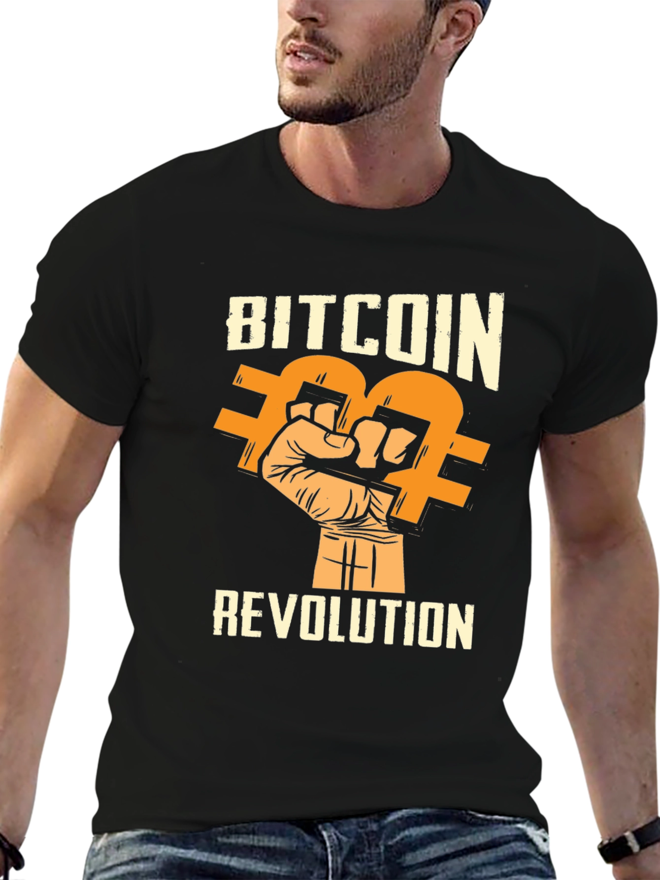 Bitcoin Revolution Graphic T-Shirt