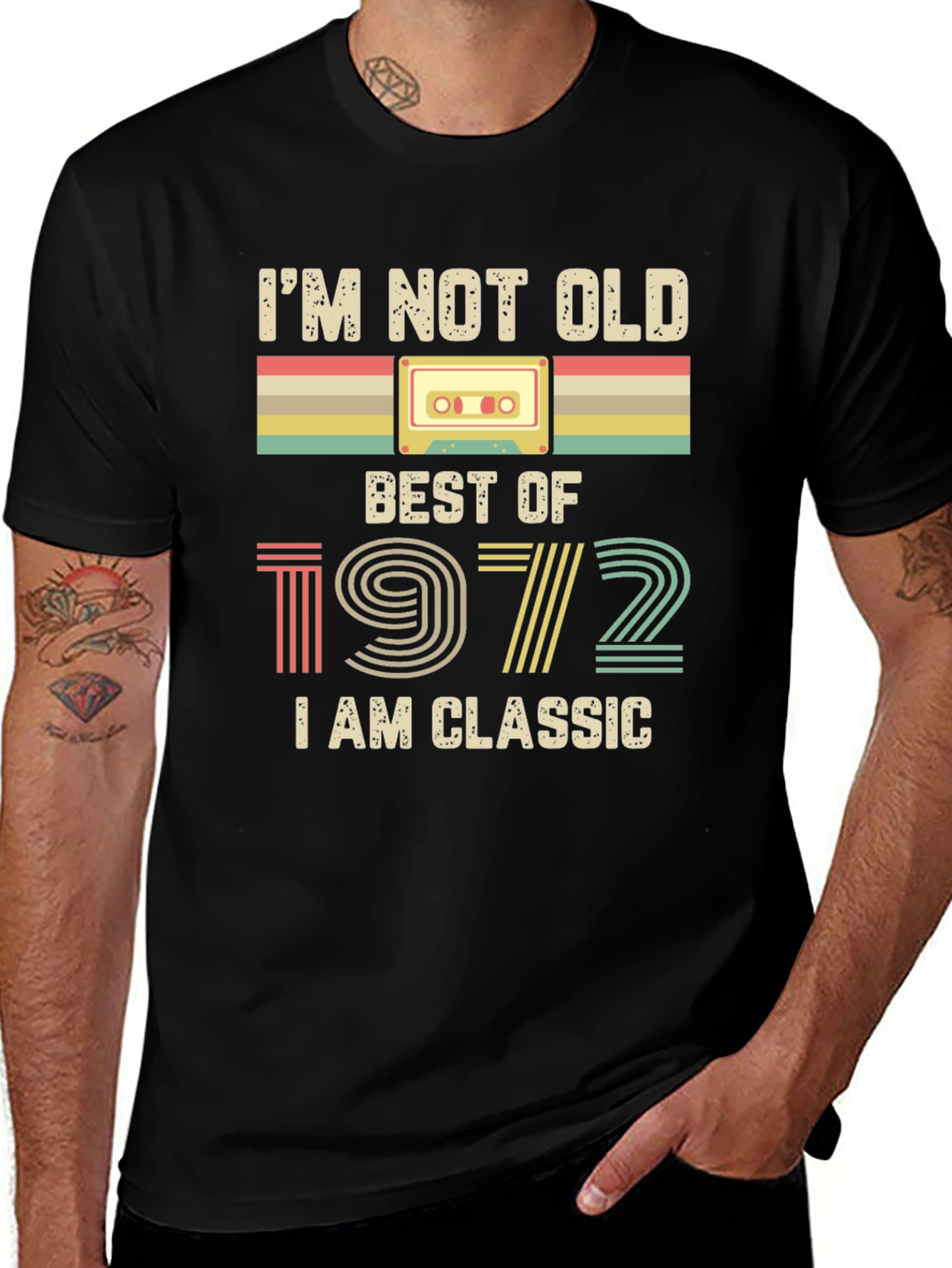 Retro Best of 1972 Classic T-Shirt
