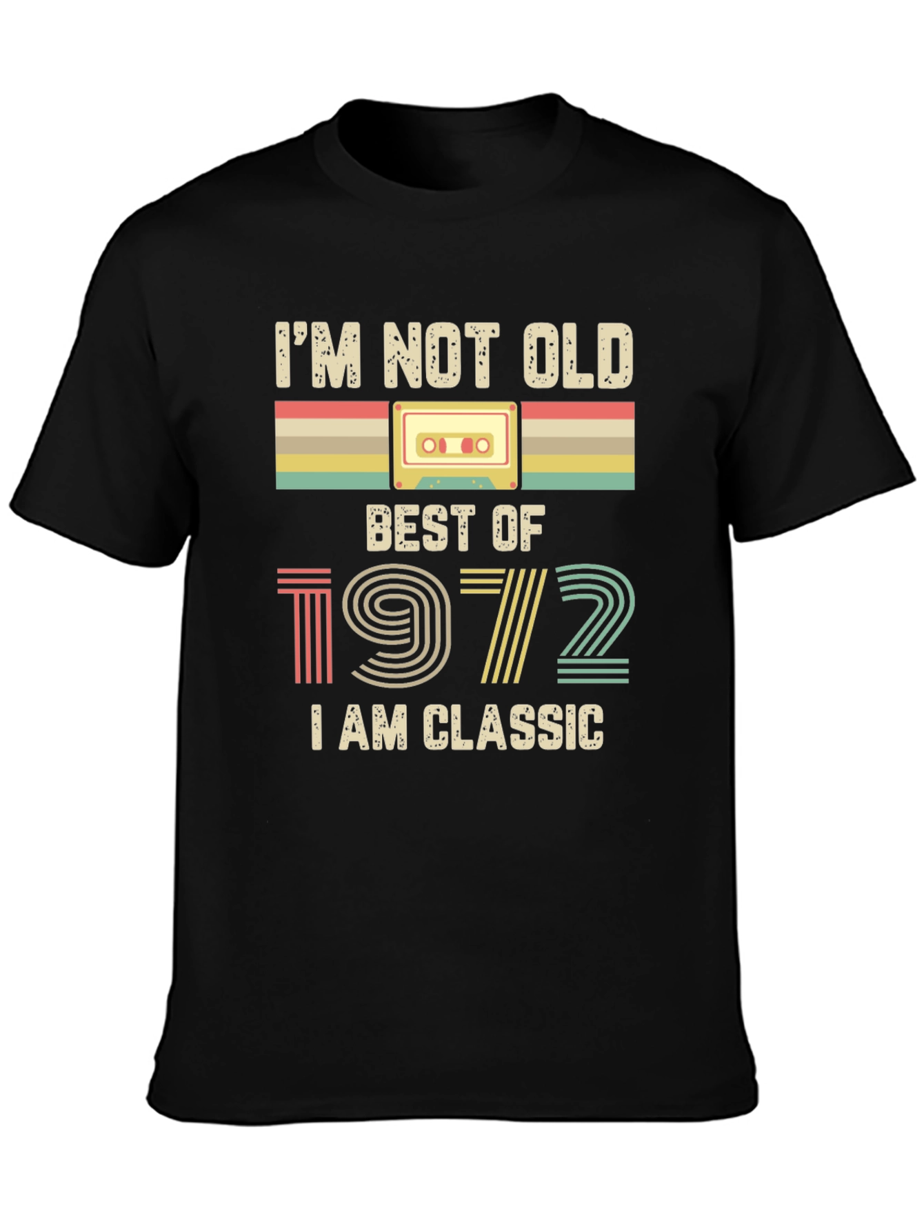 Retro Best of 1972 Classic T-Shirt