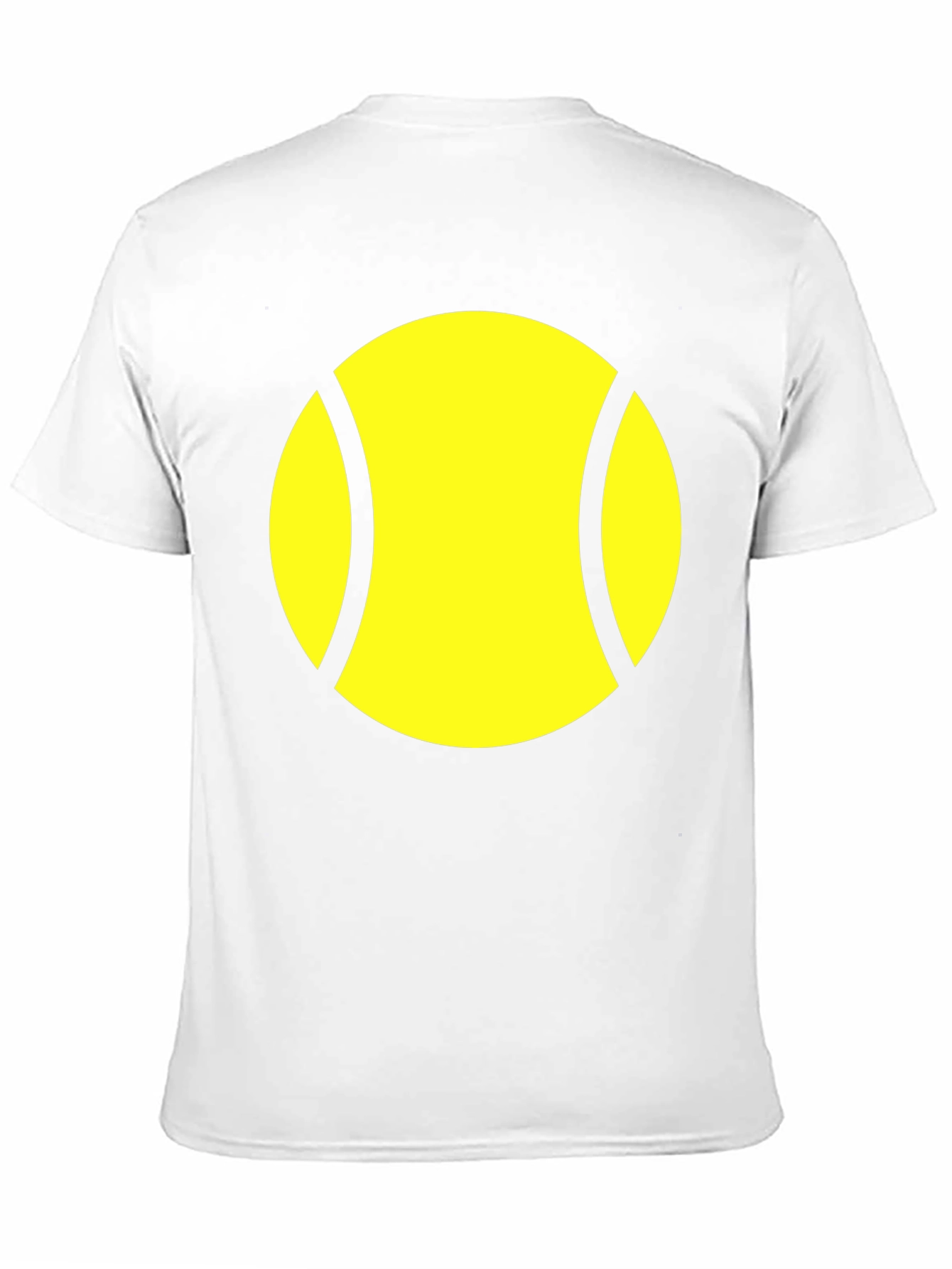 Tennis Ball Graphic T-Shirt - Black