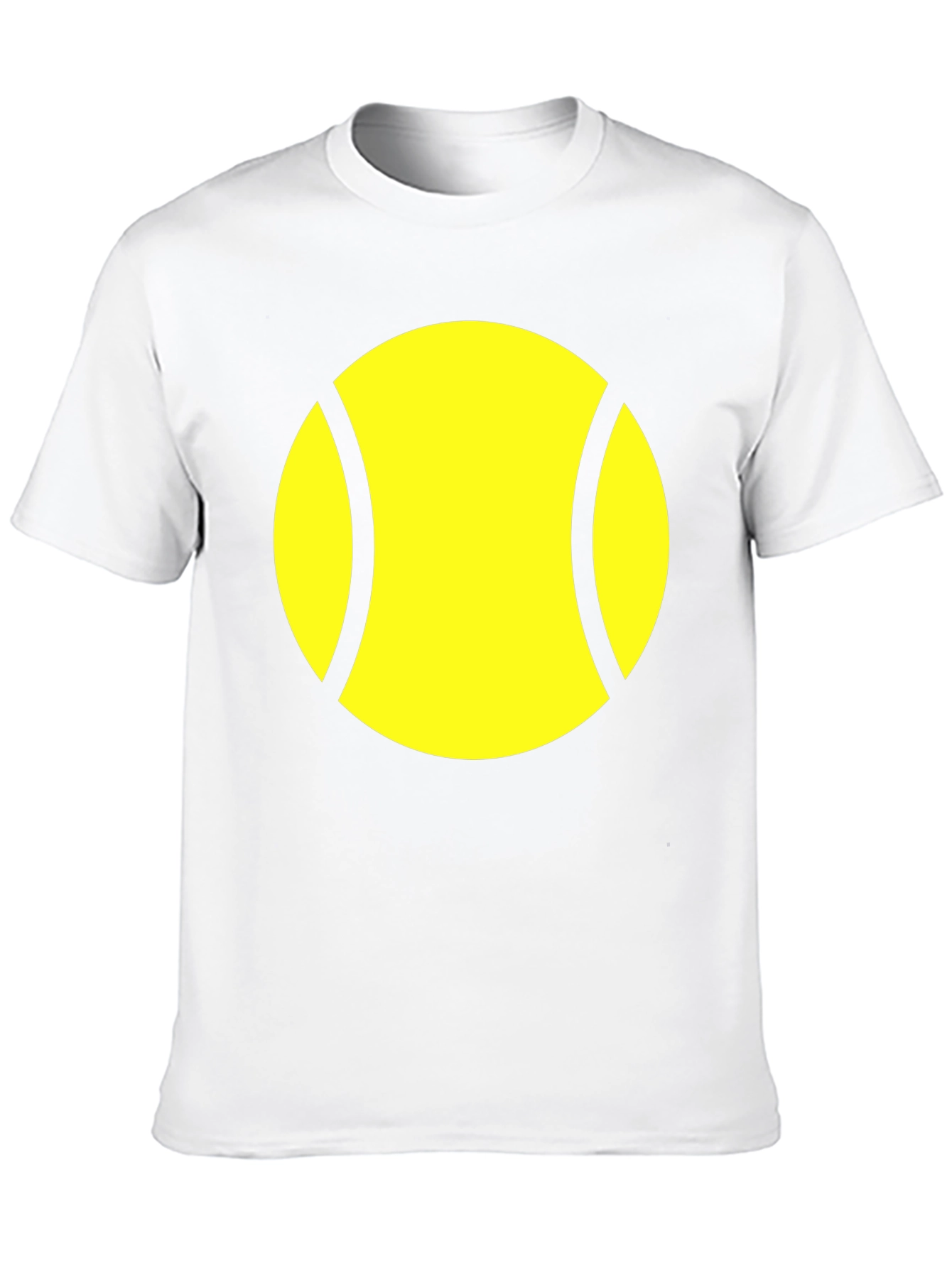 Tennis Ball Graphic T-Shirt - Black