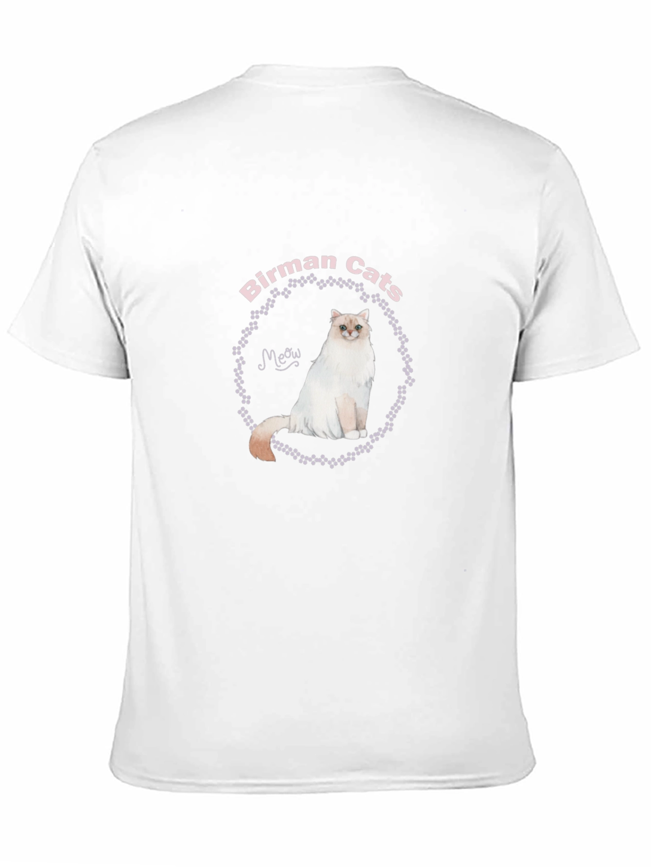 Birman Cats Graphic Tee - Unique Cat Lover Shirt