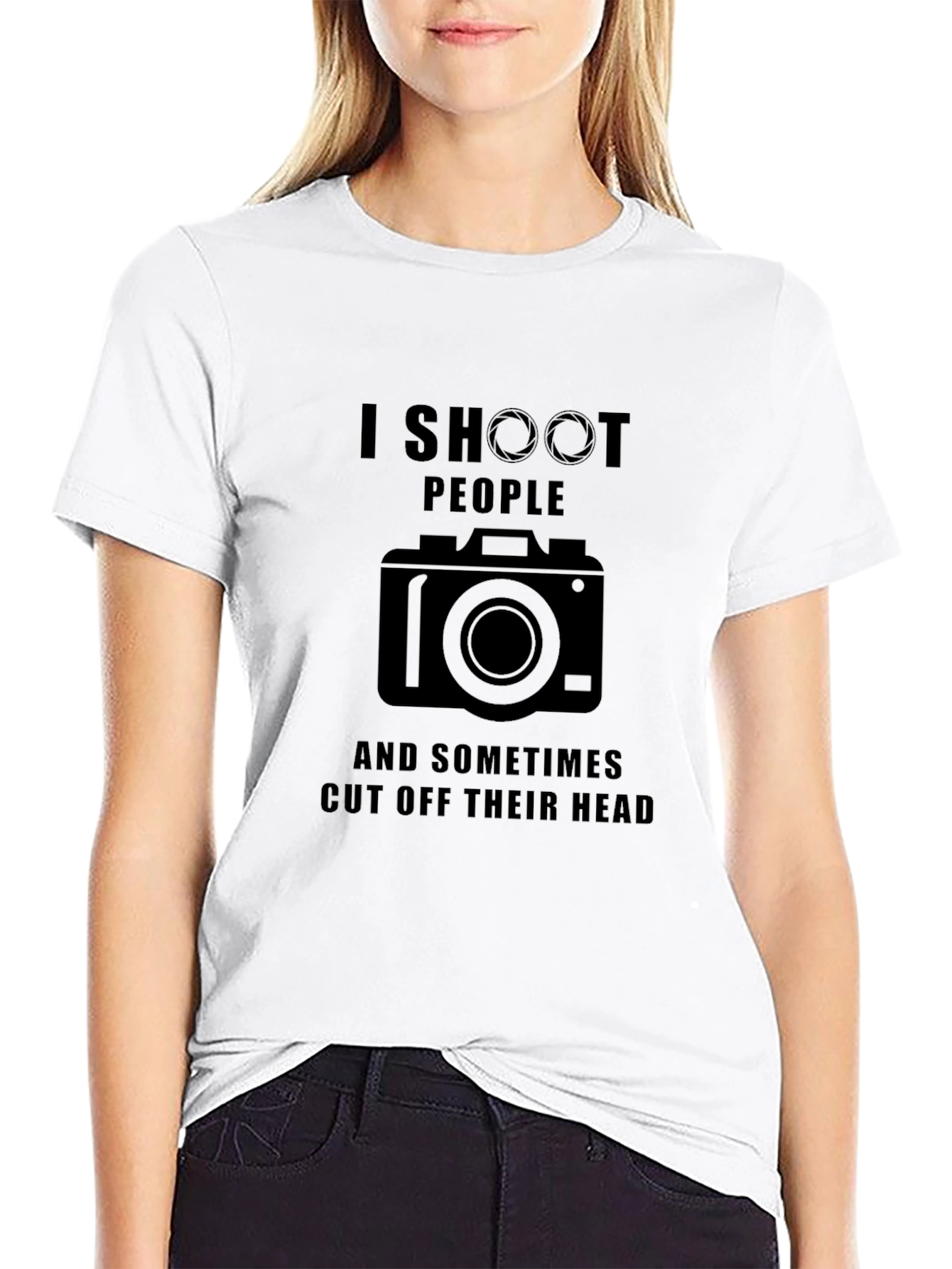 Funny Photographer T-Shirt - I Shoot People Tee