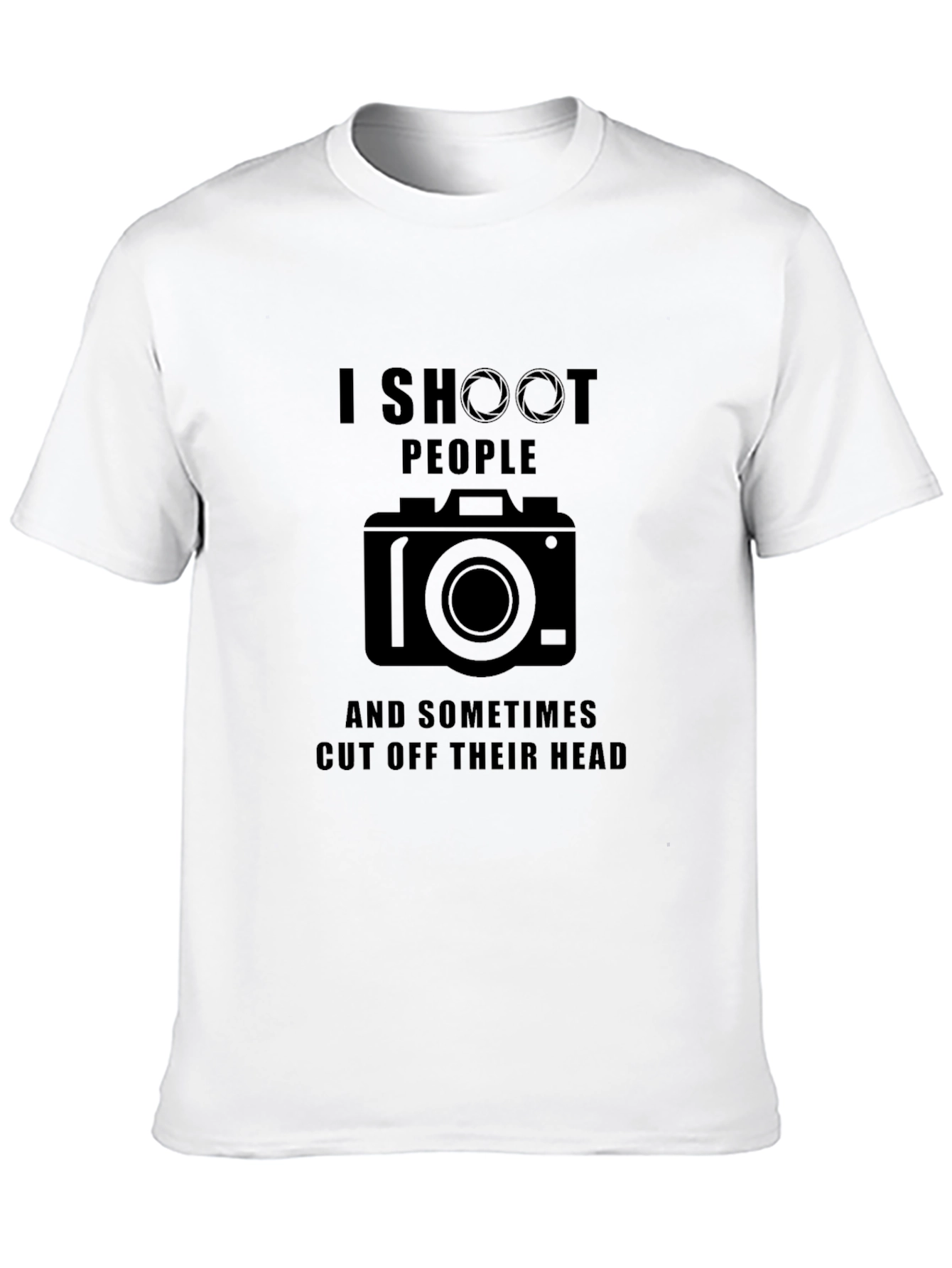 Funny Photographer T-Shirt - I Shoot People Tee