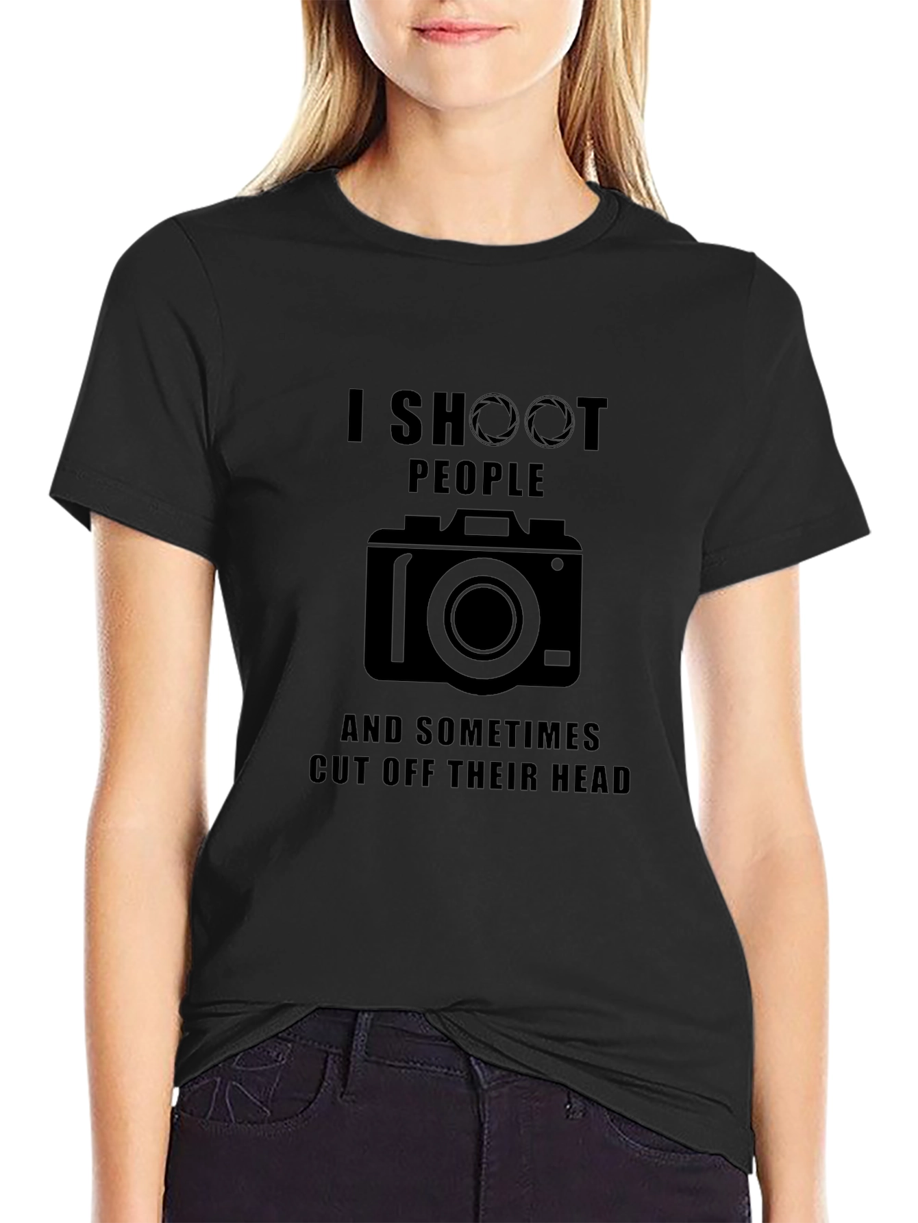 Funny Photographer T-Shirt - I Shoot People Tee