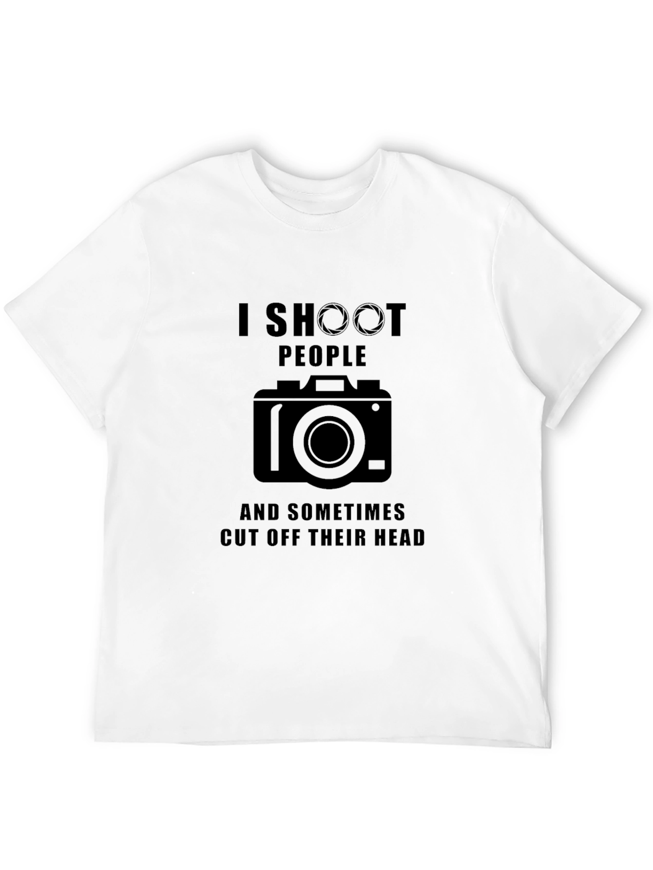 Funny Photographer T-Shirt - I Shoot People Tee