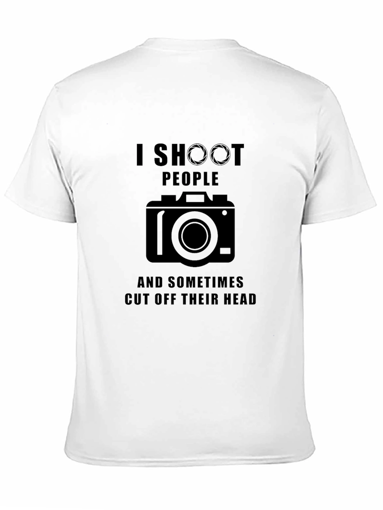 Funny Photographer T-Shirt - I Shoot People Tee