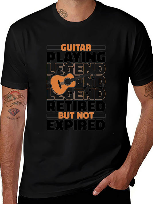 Guitar Playing Legend Retired T-Shirt