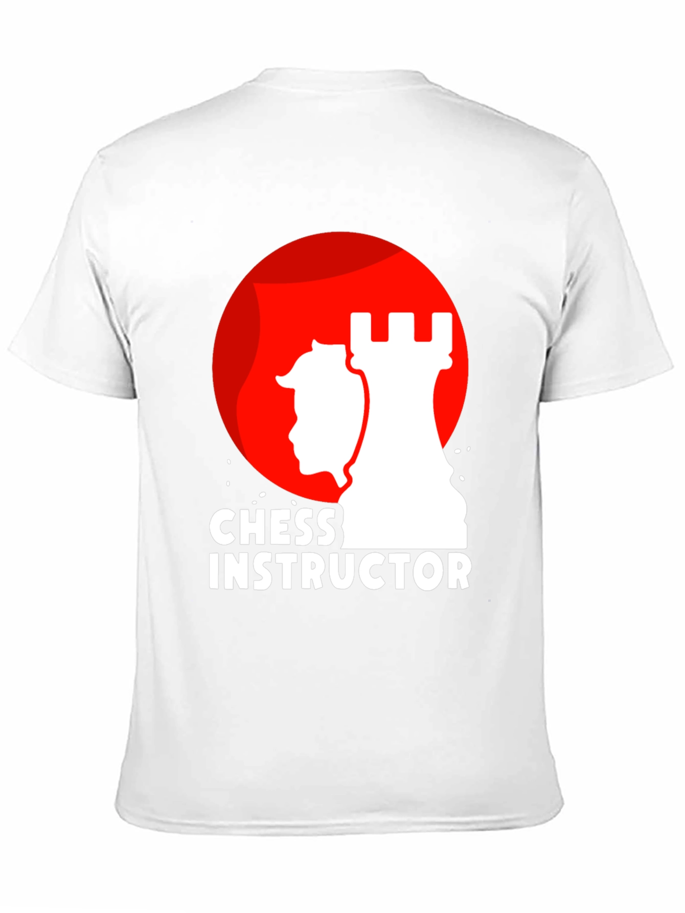 Chess Instructor Graphic T-Shirt - Black