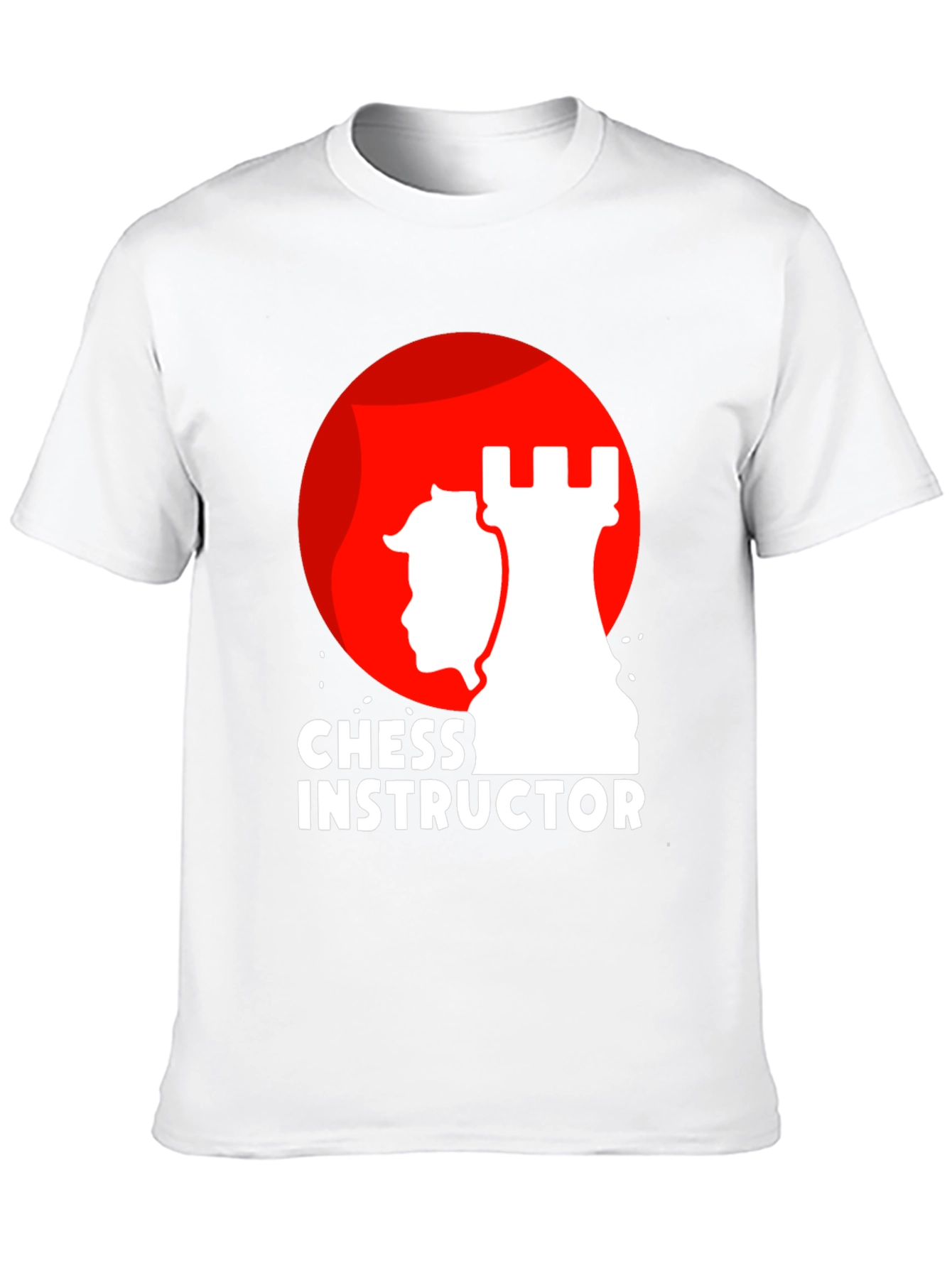 Chess Instructor Graphic T-Shirt - Black