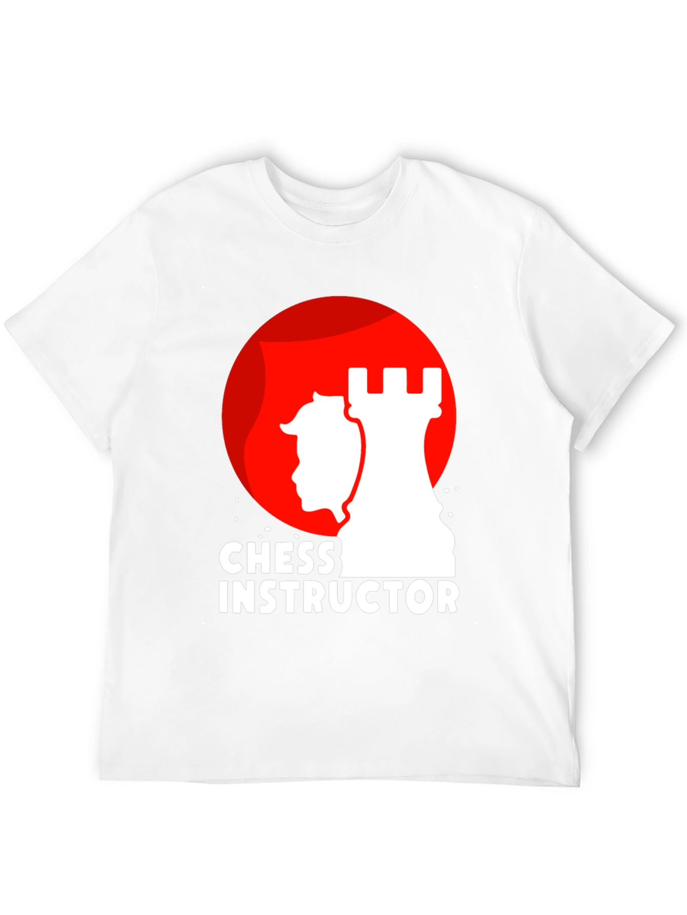 Chess Instructor Graphic T-Shirt - Black