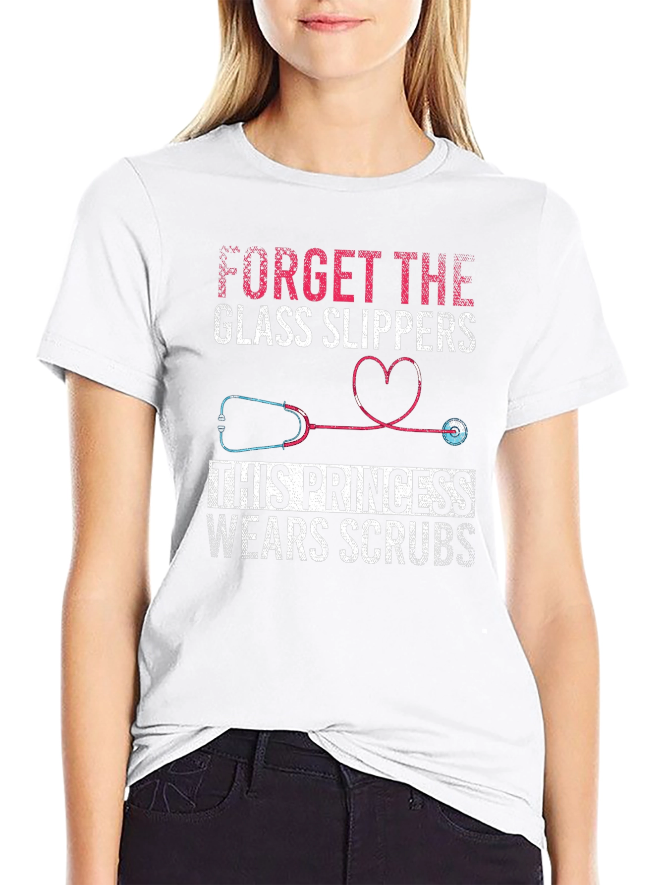 Nurse Princess T-Shirt - Forget Glass Slippers!