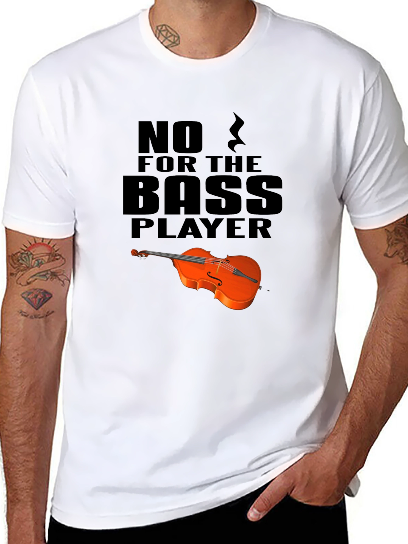 Bass Player T-Shirt - Music Lover Gift
