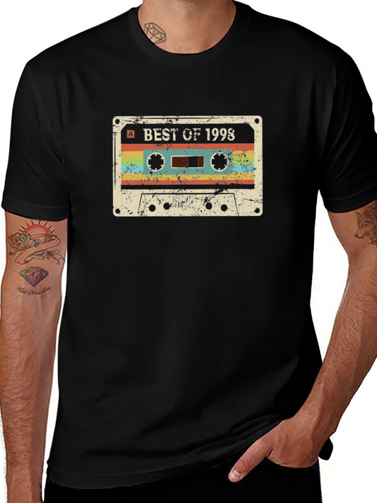 Best of 1998 Cassette Tape Graphic T-Shirt