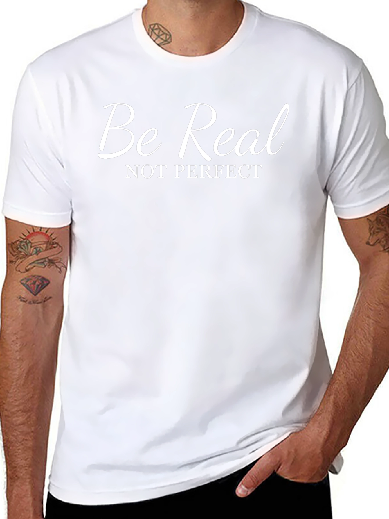 Be Real T-Shirt - Motivational Tee