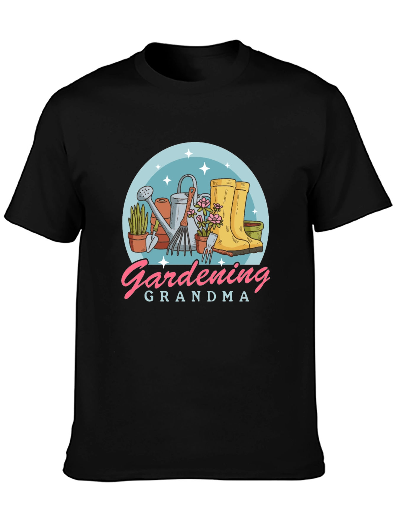 Gardening Grandma Graphic T-Shirt