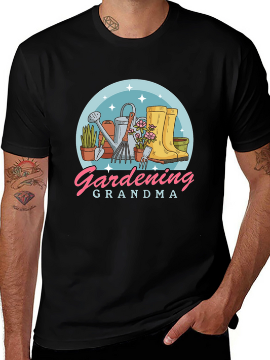 Gardening Grandma Graphic T-Shirt