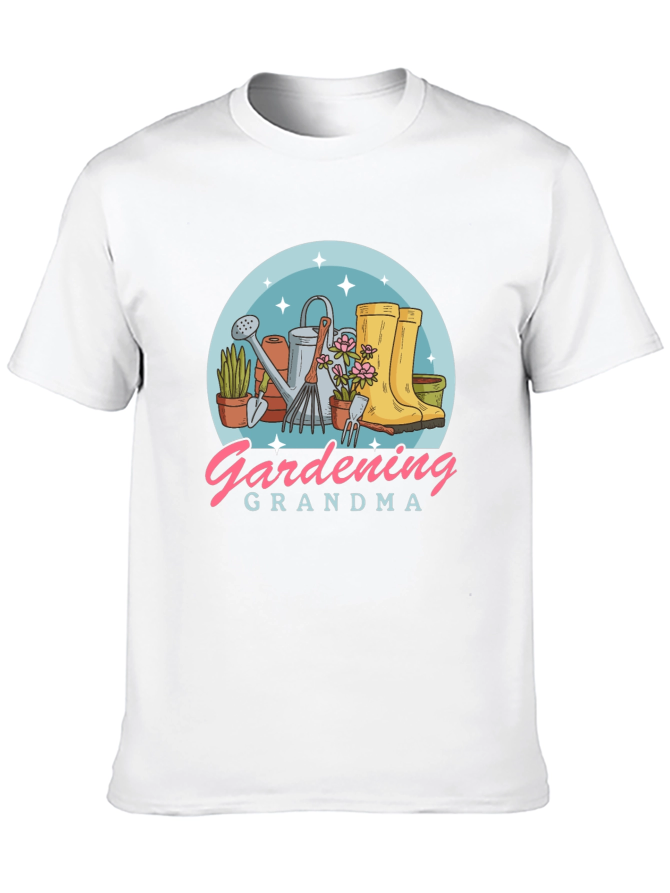 Gardening Grandma Graphic T-Shirt