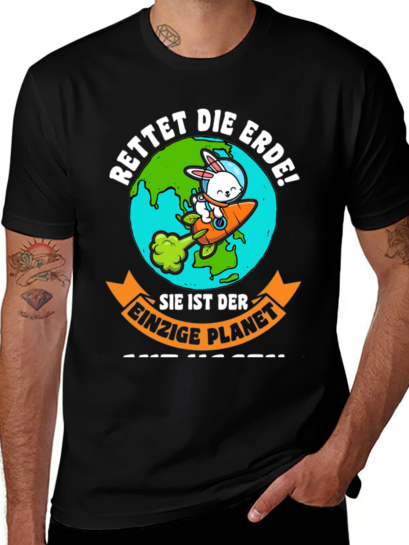 Save the Earth Bunny T-Shirt