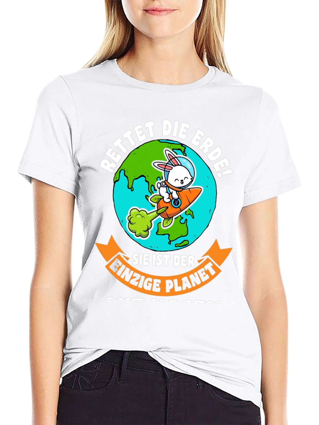 Save the Earth Bunny T-Shirt