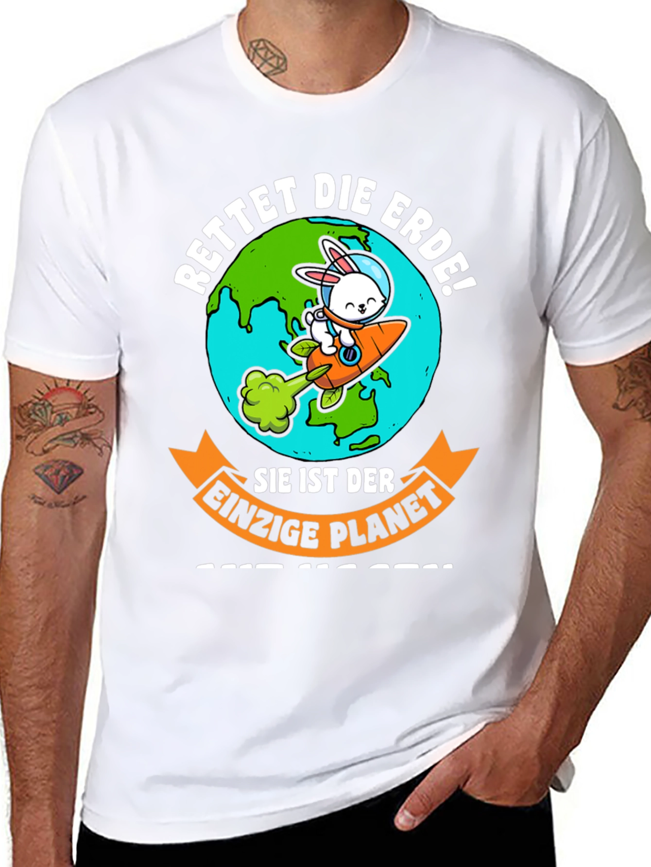 Save the Earth Bunny T-Shirt