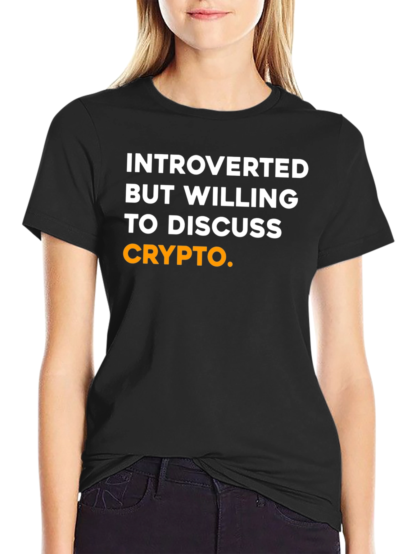 Introverted Crypto T-Shirt - Bitcoin Lover Tee