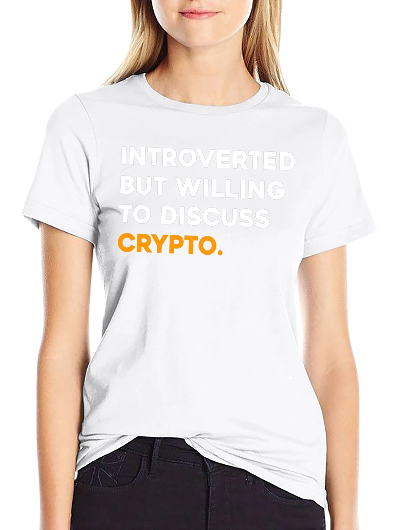 Introverted Crypto T-Shirt - Bitcoin Lover Tee
