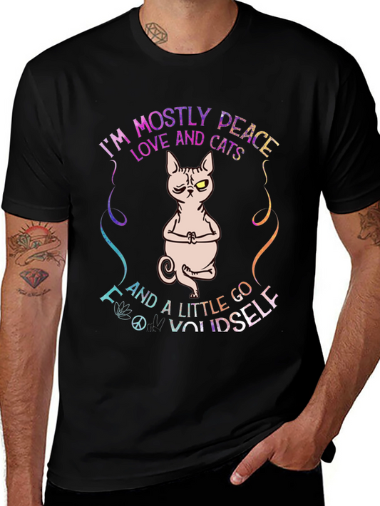 Peace Love Cats T-Shirt