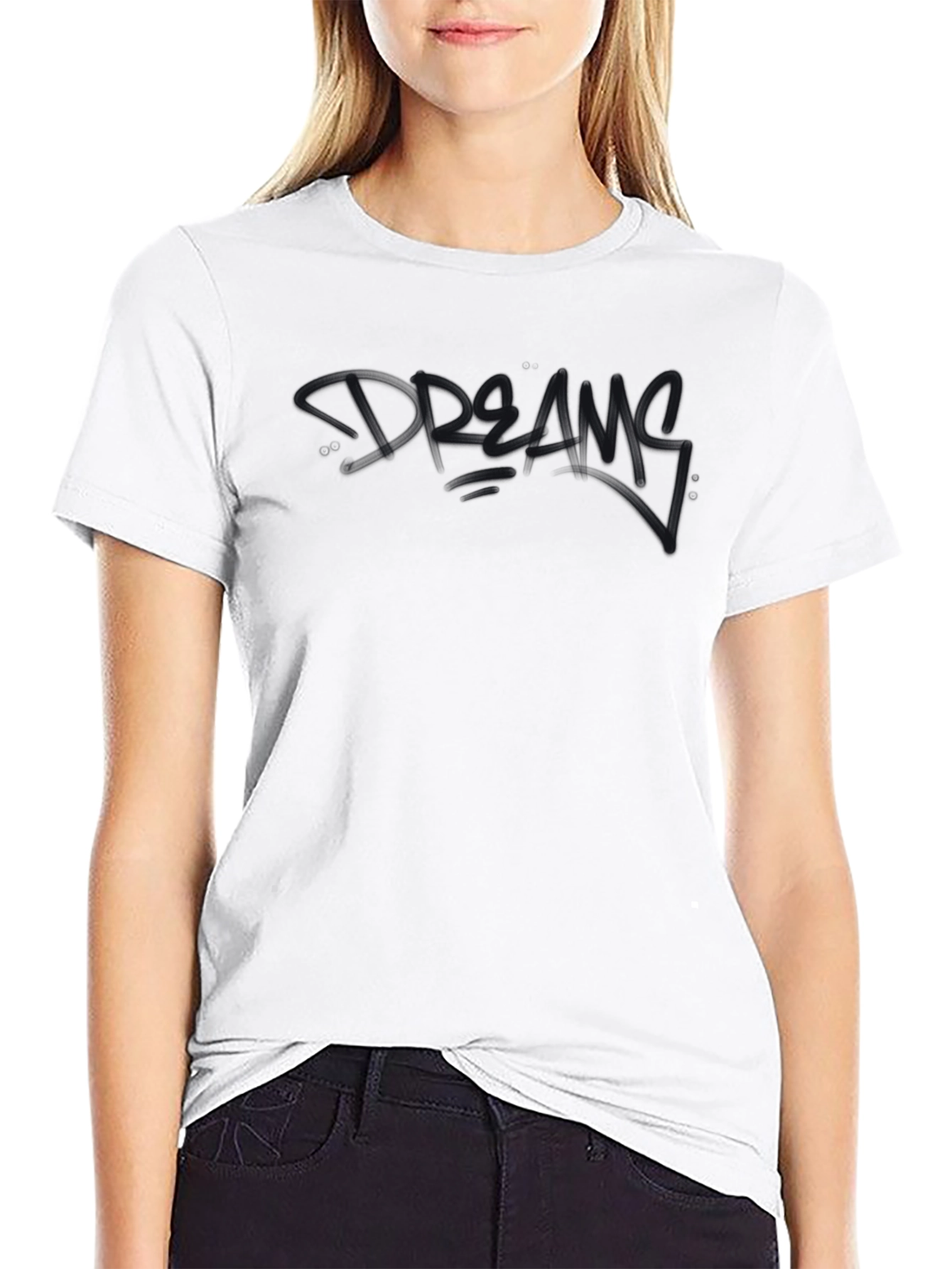 Black Graphic Tee - Modern Streetwear Style