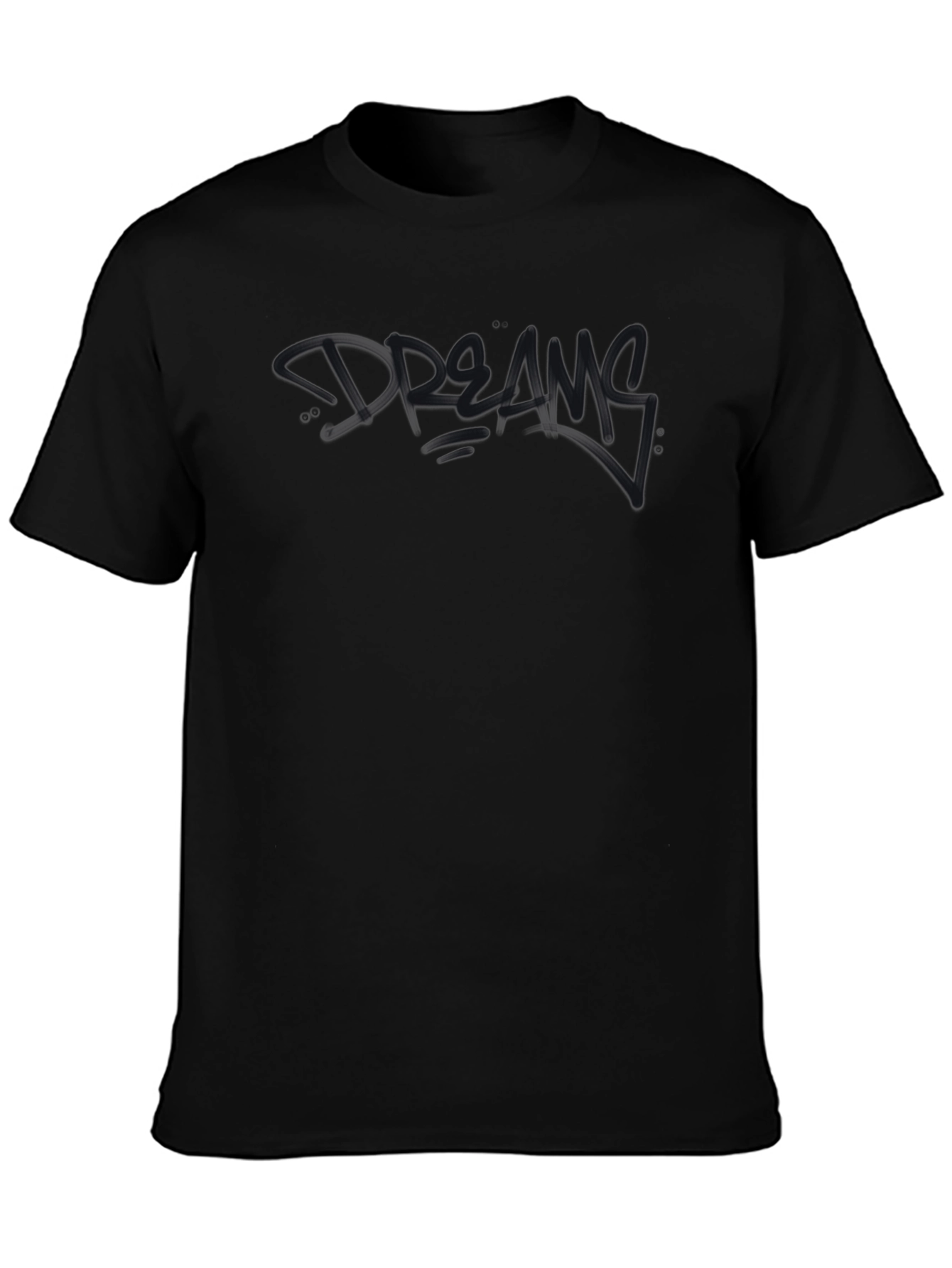 Black Graphic Tee - Modern Streetwear Style