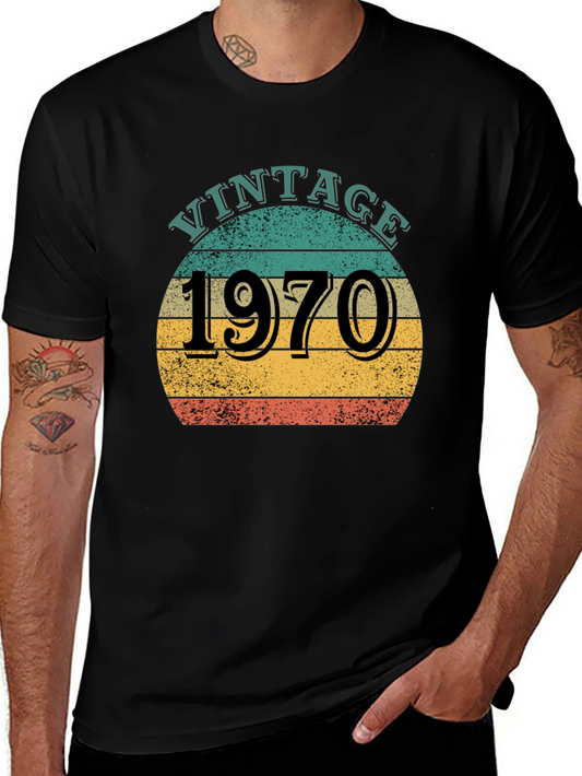 Vintage 1970 Graphic Tee - Retro Style