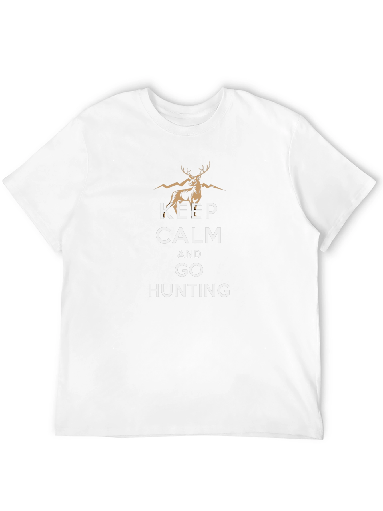 Keep Calm and Go Hunting Black T-Shirt