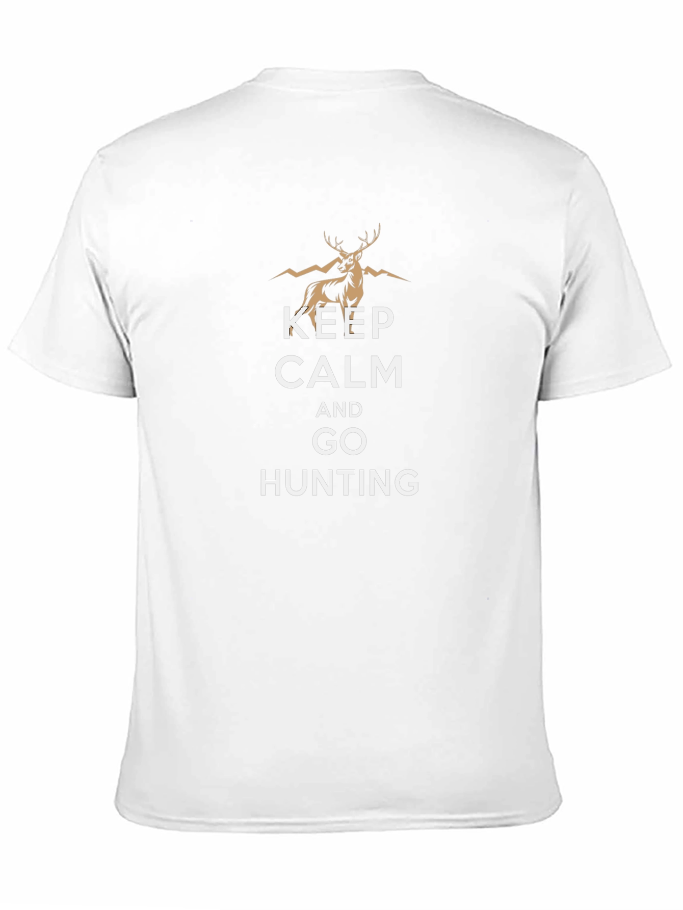 Keep Calm and Go Hunting Black T-Shirt