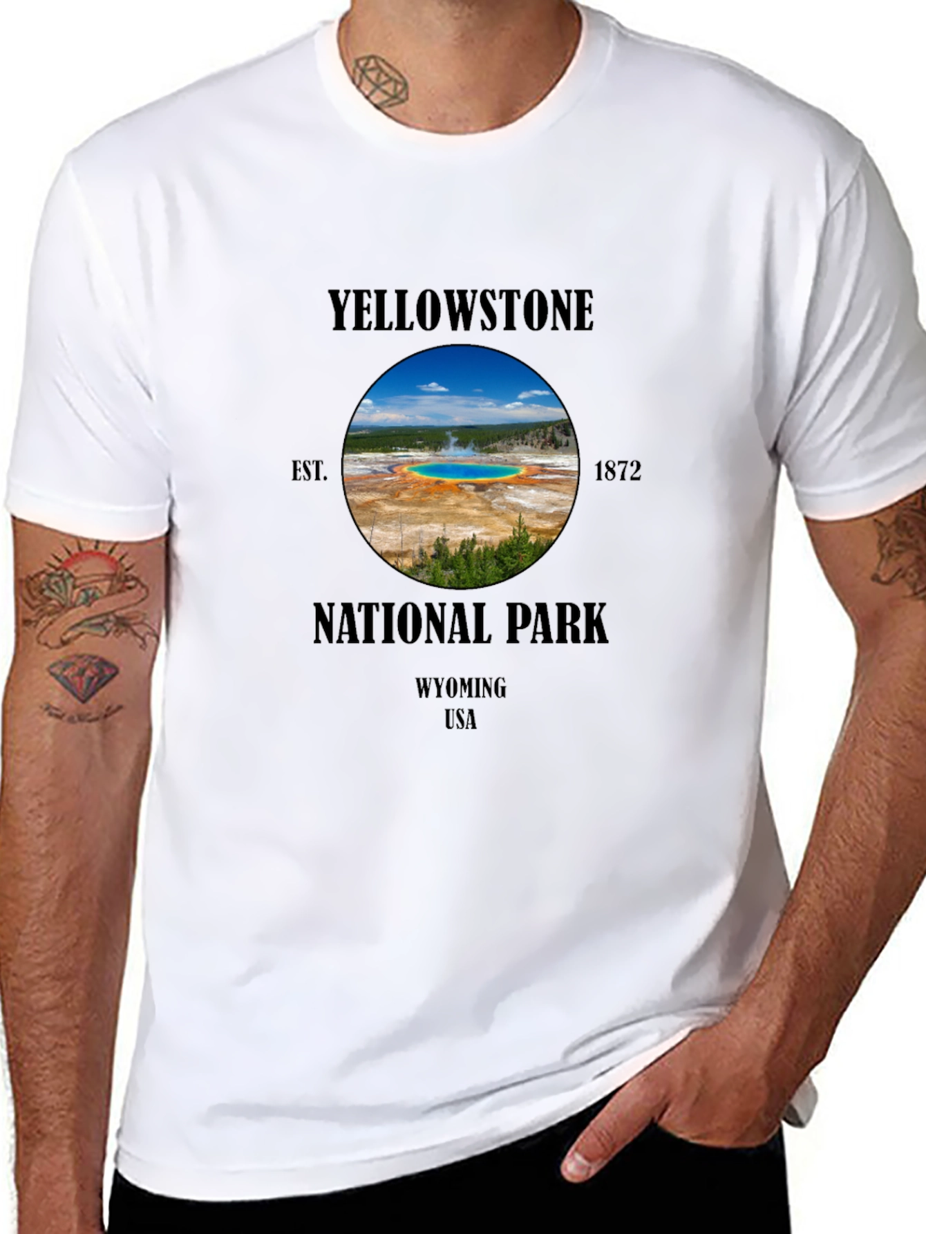 Yellowstone National Park Graphic Tee