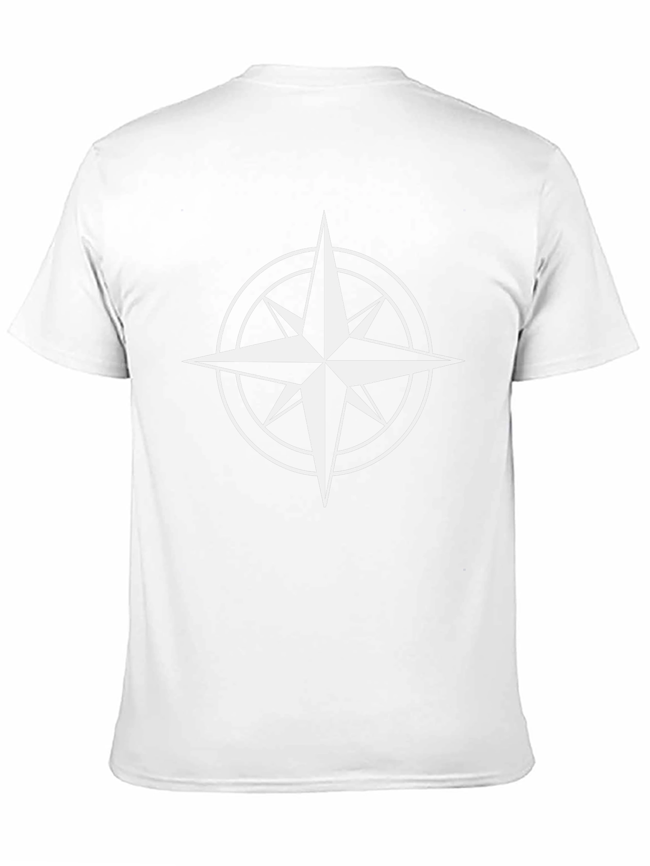 Compass Star Graphic Black T-Shirt