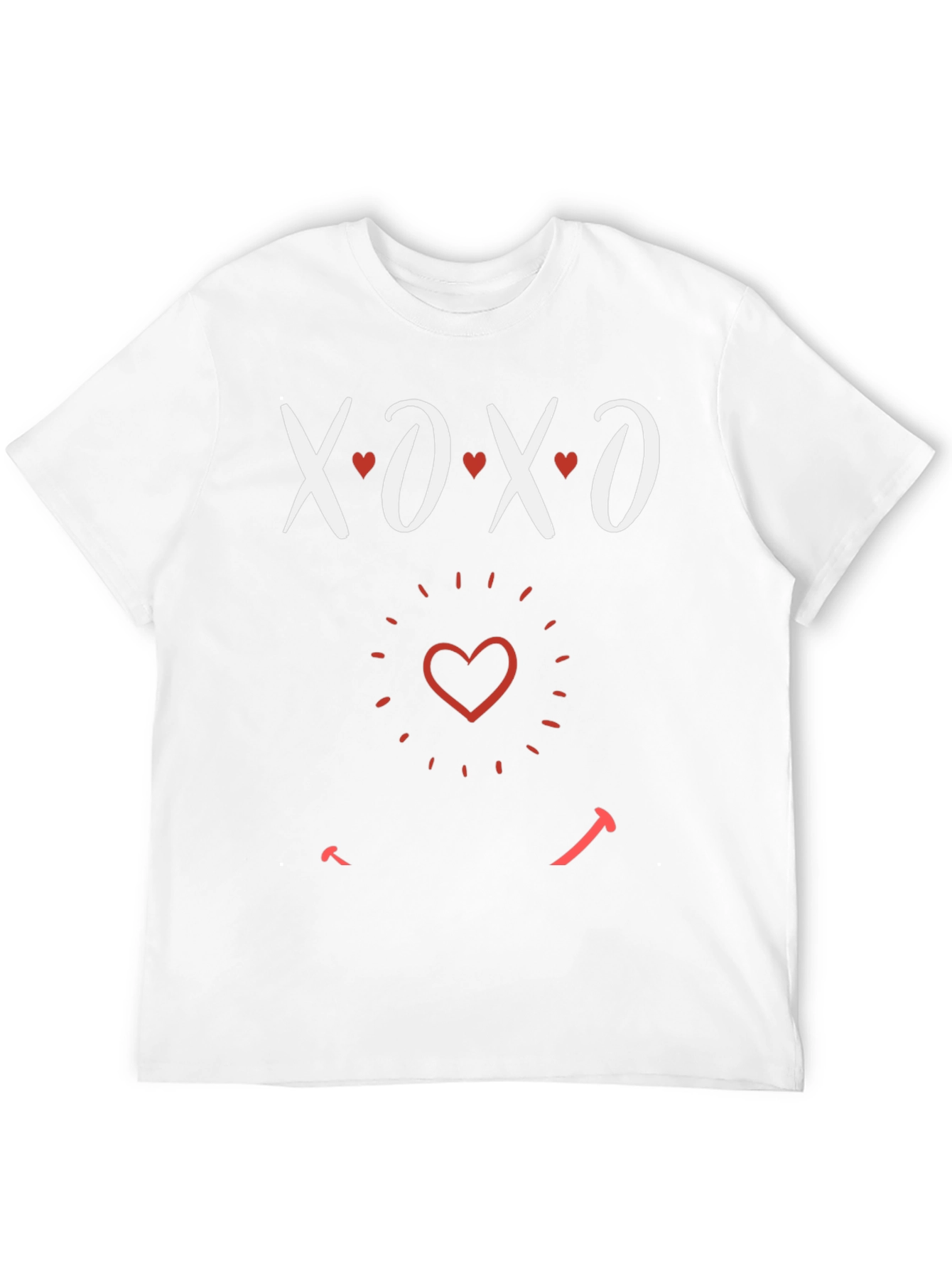 XOXO Valentines Day Graphic T-Shirt