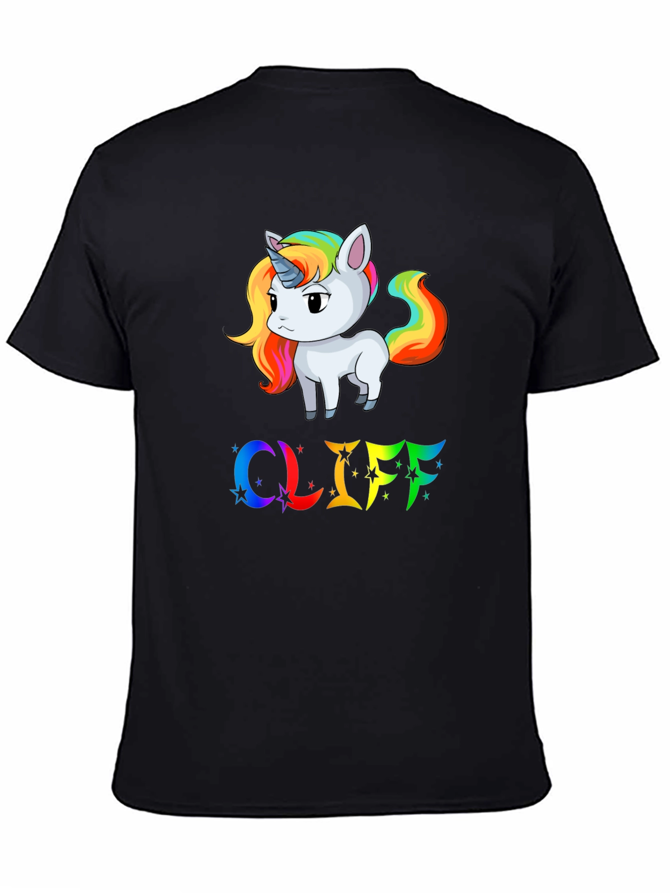 Unicorn & Rainbow Cliff T-Shirt